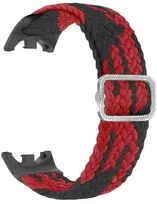 Beline apyrankė Mi Band 9/8 Nylon juodos ir raudonos spalvos