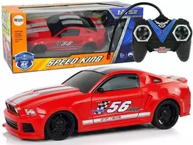 Sportinis automobilis 1:24 su nuotoliniu valdymu, raudonas