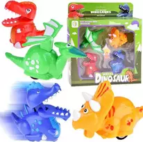 Važinėjančių dinozaurų rinkinys, 4 vnt.