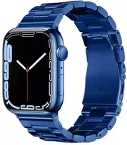 FORCELL F-DESIGN FA10 stainless steel apyrankė skirta Apple Watch 38 / 40 / 41 mm mėlynos spalvos
