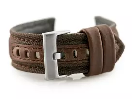 „Pacific W34“ – PREMIUM – ruda – 24 mm odinis laikrodžio dirželis