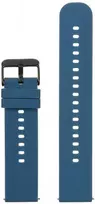 Pacific U27 rubber watch strap - navy mėlynas/juodas - 20mm
