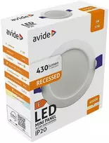 Avide LED Lubinis šviestuvas 5W 4000K, apvalus