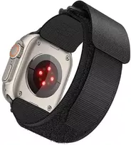 FORCELL F-DESIGN FA05 nylon apyrankė skirta Apple Watch 38 / 40 / 41 mm juodos spalvos