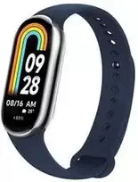 FIXED Silikoninis dirželis Silikoninis dirželis skirtas Xiaomi Mi Band 8 mėlynai