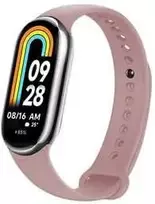 FIXED Silikoninis dirželis Silikoninis dirželis, skirtas Xiaomi Mi Band 8 rožinei