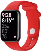 Fixed Silikonowy dirželis FIXED Silicone Strap pro Xiaomi Redmi Watch 5/4 Smart Band 9 Pro/8 Pro raudona