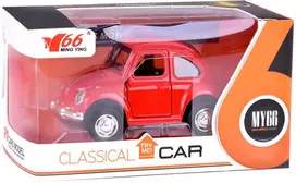 Jokomisiada Vabalas, metalinis žaislinis automobilis, atidaromos durys, šviesa, garsas ZA4991