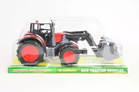Tupiko Mz Import Traktor raudona su łyżkš 666-216B 14381