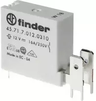 „Finder 45.71.7.024.0310“ spausdintinės plokštės relė 24 V/DC 16 A 1 x NO kontaktas 1 vnt.