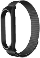 Oem Apyrankė METAL skirta Xiaomi Mi Band 5 / 6 juodos spalvos (01)