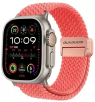 Dux Ducis apyrankė MIXTURE PRO stretchable braided skirta Apple Watch 38 / 40 / 41 mm guava