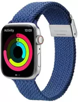 Dux Ducis apyrankė MIXTURE PRO stretchable braided skirta Apple Watch 42 / 44 / 45 / 49 mm mėlynas