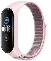 Oem Nylon apyrankė skirta Xiaomi Mi Band 5 / 6 / 7 rožinės spalvos (07)