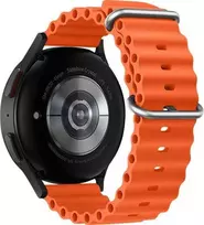 FORCELL F-DESIGN FS01 apyrankė skirta Samsung Galaxy Watch 22 mm oranžinės spalvos