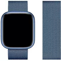 FORCELL F-DESIGN FA03 magnetinė stainless steel apyrankė skirta Apple Watch 38 / 40 / 41 mm mėlynos spalvos