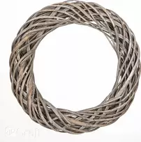 DP Craft pintas vainikas 36 cm pilkas (DPDN-031)