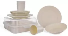 Orion pikniko indų rinkinys 13 vnt. plastikinis, atsparus maistui