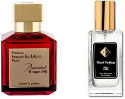 Nr751 kvepalai įkvėpti Kurkdjian - Baccarat Rouge 540 Extrait 60 ml EDP (UNISEX)
