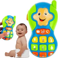 Žaislinis interaktyvus muzikinis telefonas