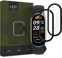 Hybrid Glass XIAOMI SMART BAND 9 / 9 NFC Hofi Hybrid Pro+ 2-pack juodas