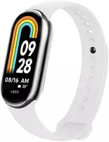 Fixed Silikonowy dirželis FIXED Silicone Strap pro Xiaomi Smart Band 10/9/8 balta
