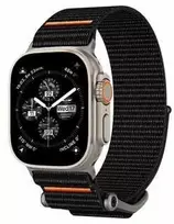 Spigen DuraPro Flex, juodos spalvos - Apple Watch 49mm/46mm/45mm/44mm/42mm