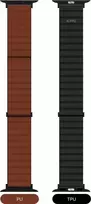 „Jcpal FlexDuo“ dirželis, skirtas „Apple Watch“ 38/40/41 mm, juodas/rudas