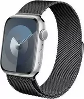 Crong Milano Steel - Stainless Steel apyrankė skirta Apple Watch 44/45/46/49 mm Graphite