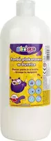 Strigo STRIGO plakatų dažai buteliuke, 1000 ml balti