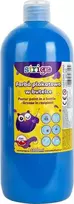 „Strigo“ plakatų dažai buteliuke, 1000 ml šviesiai mėlyni
