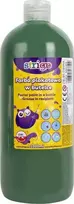 Strigo Plakatų dažai buteliuke, 1000 ml tamsiai žali