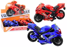 Žaislinis sportinis motociklas, 1 vnt.