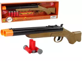 Lean Toys Žaislinis kaubojiškas šautuvas LeanToys su garso efektais