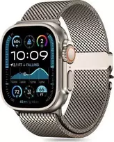 Tech-Protect Milano Apple Watch 6 / 7 / 8 / 9 / 10 / SE / Ultra 1 / 2 (44 / 45 / 46 / 49 mm) titano