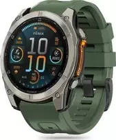 Tech-Protect silikoninė Garmin Fenix 5S / 5S Plus / 6S / 6S Pro / 7S / 8 (43 mm) armijos žalios spalvos