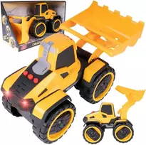 Malplay Žaislinis krautuvas ekskavatorius su pavara Buldozer Light Sound