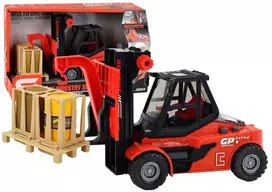 Lean Toys Žaislinis šakinis krautuvas, 1:16