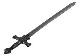 Lean Toys Plastikinis kardas su mūšio garsais, 80 cm