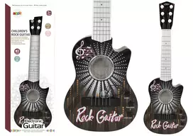 Lean Toys Vaikiška elektrinė gitara su šviesomis ir garsais