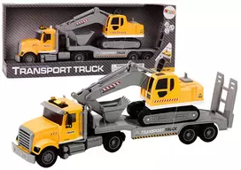 Lean Toys Ekskavatorius, geltonas