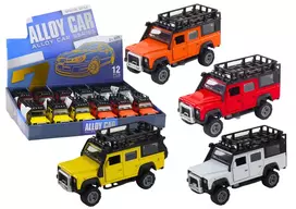 Lean Toys Metalinė visureigio mašinėlė 1:32 su šviesomis ir garsais