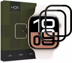 Hybrid Glass Apple Watch 10 (42mm) Hofi Hybrid Pro+ juodas