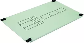 Eti-Polam dangtelis grandinės pertraukiklio skyrikliui 1 x EB2/ED2 125250A 3/4P 12 mod 500 x 300 CP 2-2 E12 M (001101483)