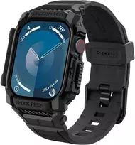 Apyrankė Apple Watch 10 (46mm) Spigen Rugged Armor ”Pro” Matte juodos spalvos