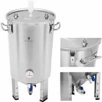 Royal Catering Konteinerio fermentacijos katilas alaus fermentatorius su aušintuvu 30L