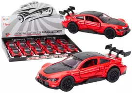 Lean Toys Raudonas sportinis automobilis 1:32