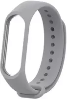 Xiaomi Mi Band 3/4 silikoninis dirželis - pilkas