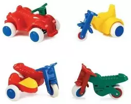 Žaislinis motociklas Viking Toys 10cm 12+ mėn.