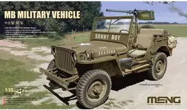 Meng Model Meng MB karinis automobilis 1/35 plastikinis modelio rinkinys VS-011